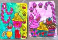 Dylusions - Rubber Stamps - Drink Me