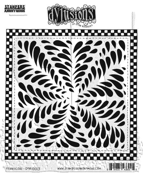 Dylusions - Rubber Stamps - Fernilicious
