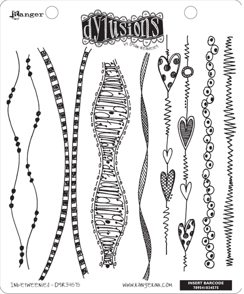 Dylusions - Rubber Stamps - Inbetweenies