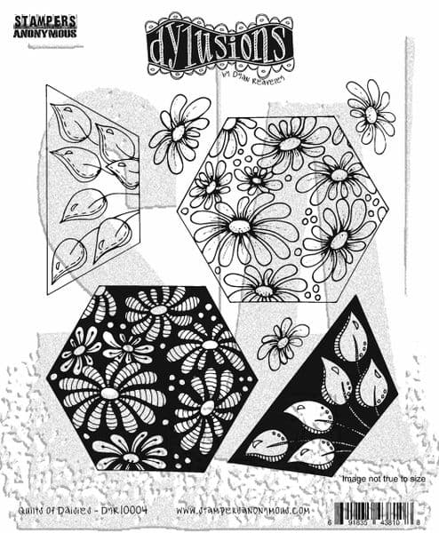 Dylusions - Rubber Stamps - Quilts of Daisies