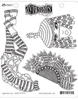 Dylusions - Rubber Stamps - Sunshine Girl