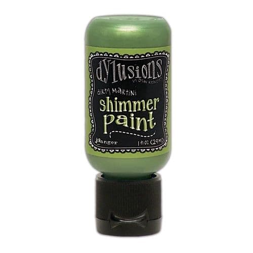 Dylusions - Shimmer Acrylic Paint - 1 oz Bottle - Dirty Martini