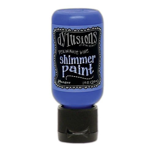 Dylusions - Shimmer Acrylic Paint - 1 oz Bottle - Periwinkle Blue