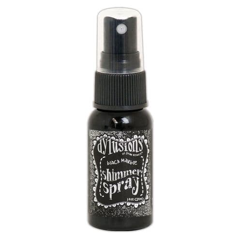 Dylusions - Shimmer Spray - Black Marble