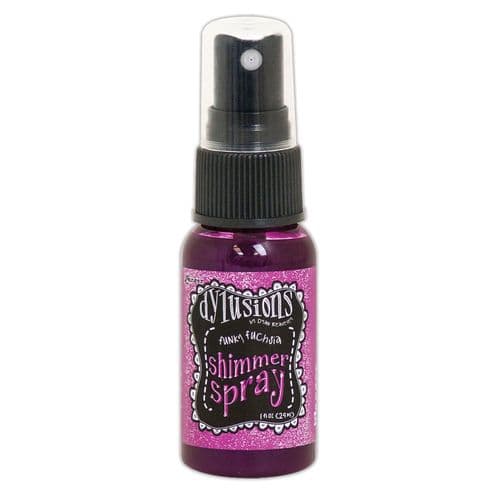 Dylusions - Shimmer Spray - Funky Fuchsia