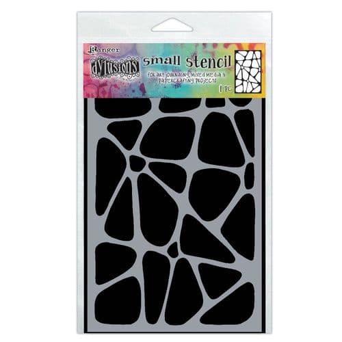 Dylusions - Stencil - 5x8" - Crazy Paving