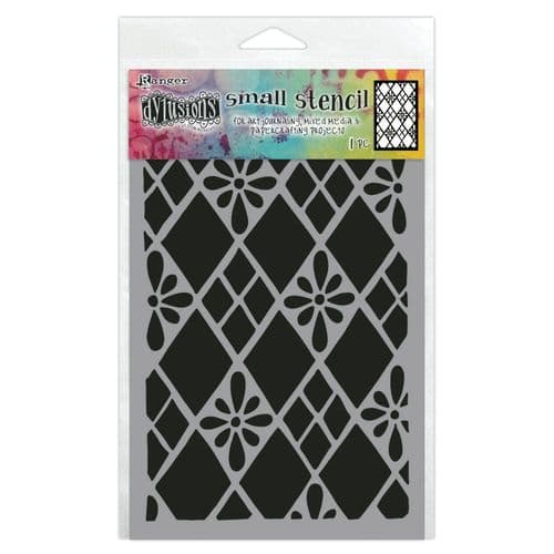 Dylusions - Stencil - 5x8" - Diamonds are Forever