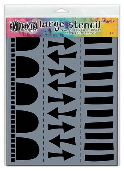 Dylusions - Stencil - 9x12