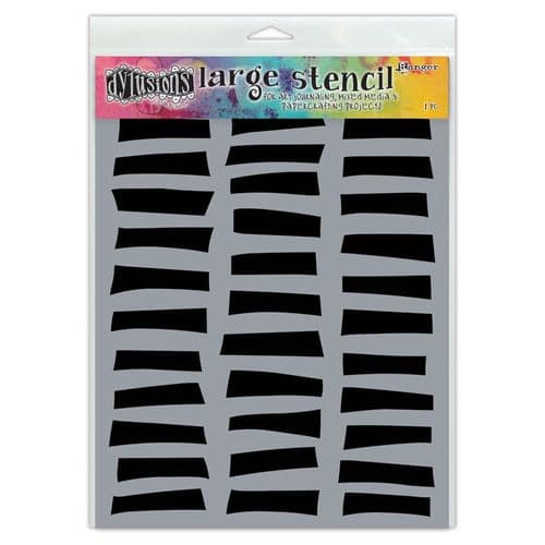 Dylusions - Stencil - 9x12" Shutters
