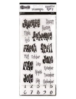 Dylusions - The Dyary Collection - Creative Dyary Stamp Set