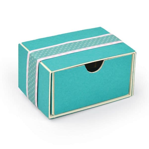 Eileen Hull - Sizzix - Scoreboards XL Die - Stacking Drawer Box