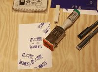 Eric Small Things - Sanby Rotating Date Stamp - L