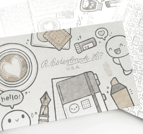 Esterbrook X The Coffee Monster Co - Blotting Paper Set