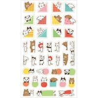 Furukawa - Sticker Sheet - Hyokkori Animals