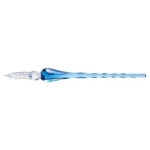 Glass Dip Pen - Azonx - Tapered Smooth - Blue