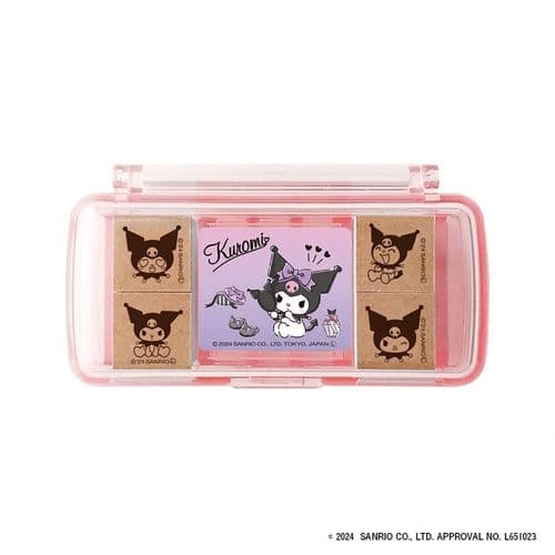 Hello Kitty - Mini Stamp Set & Ink Pad - Kuromi
