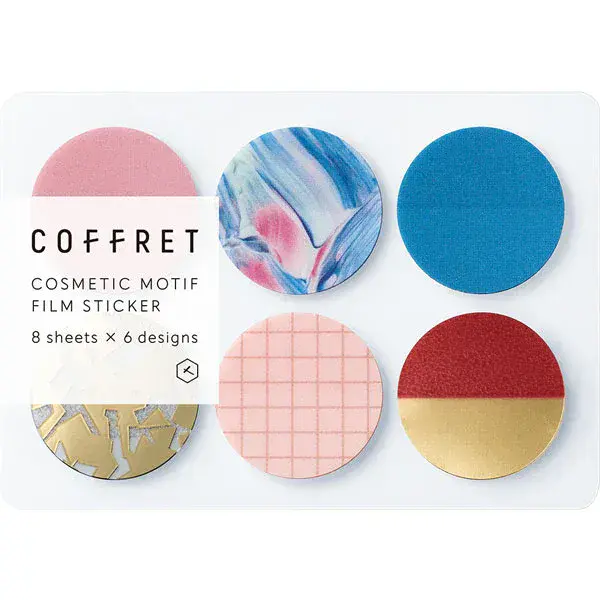 Hitotoki - Coffret - Circle - PET Stickers - Pink Float