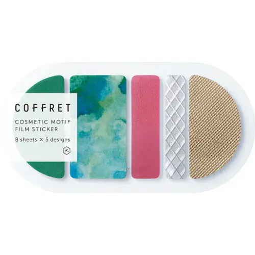 Hitotoki - Coffret - Round - PET Stickers - Forest Green