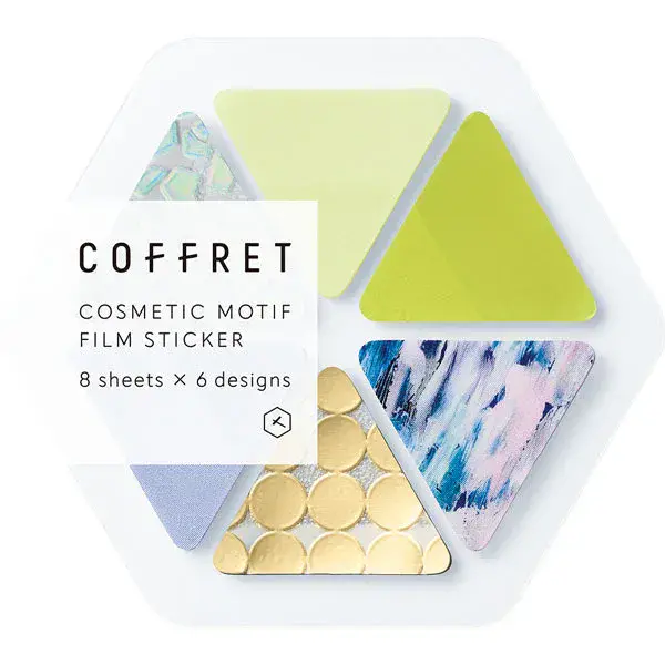 Hitotoki - Coffret - Triangle - PET Stickers - Chiffon Yellow