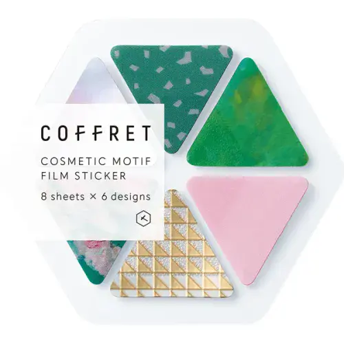 Hitotoki - Coffret - Triangle - PET Stickers - Forest Green