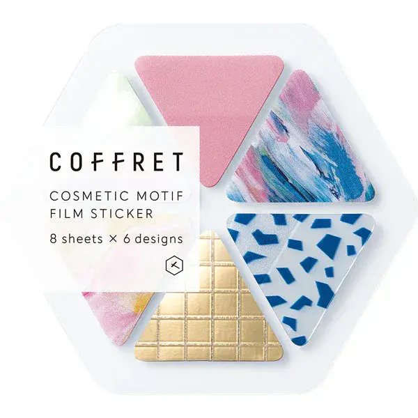 Hitotoki - Coffret - Triangle - PET Stickers - Pink Float