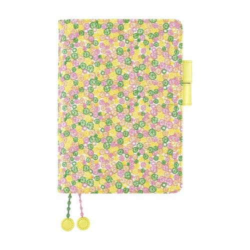 Hobonichi Techo - A5 Cousin Cover - Mini Perhonen: Skyful (yellow)