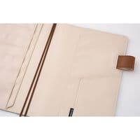 Hobonichi Techo - A5 Cousin Cover - Shirt Fabric: Foggy Plaid