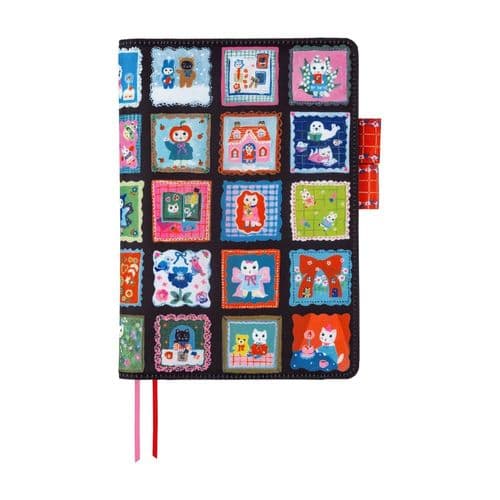 Hobonichi Techo - A5 Cousin Cover - Yumi Kitagishi: White Cat's Daily Life