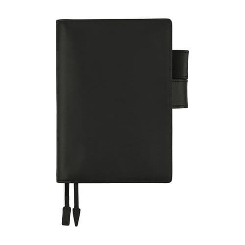 Hobonichi Techo - A6 Original Cover - Leather: TS Basic - Black