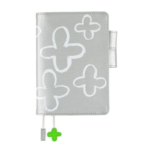 Hobonichi Techo - A6 Original Cover - Makoto Matsubayashi: Silver Flowers