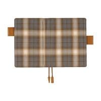 Hobonichi Techo - A6 Original Cover - Shirt Fabric: Foggy Plaid