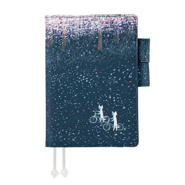 Hobonichi Techo - A6 Original Planner Cover - Hiroko Kubota: The Tone of Illuminated Flowers
