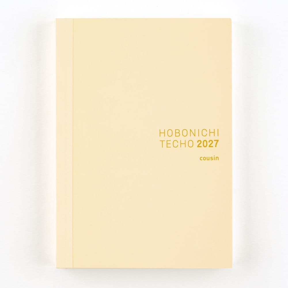 Hobonichi Techo - English Cousin Planner Book 2027 (A5) - January Start