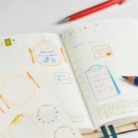 Hobonichi Techo - Frame Stickers