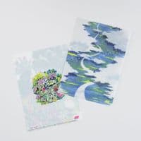 Hobonichi Techo - iyo okumi: Hobonichi Clear Folder Set of 2 for A5 Size