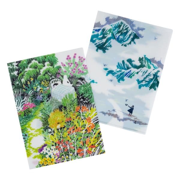 Hobonichi Techo - iyo okumi: Hobonichi Clear Folder Set of 2 for A5 Size