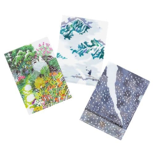Hobonichi Techo - iyo okumi: Hobonichi Clear Folder Set of 3 for A6 Size