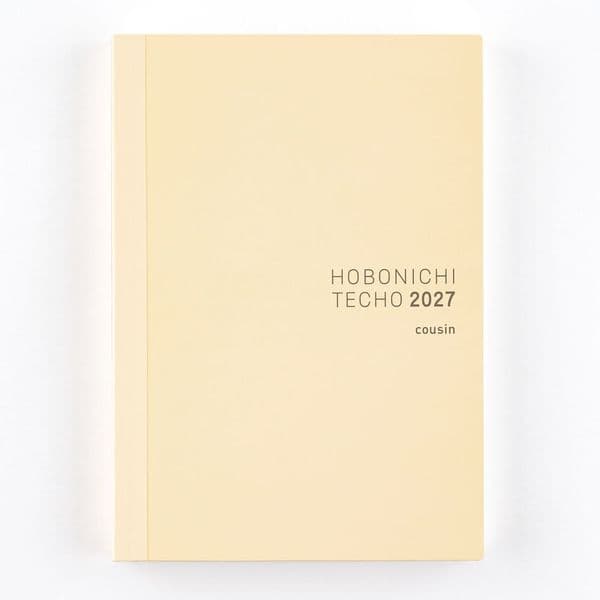 Hobonichi Techo - Japanese Cousin Book A5 - 2027 - Jan Start