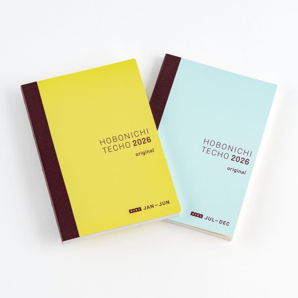 Hobonichi A6 Original AVEC (Japonés) 2026- Agenda Barcelona Comprar