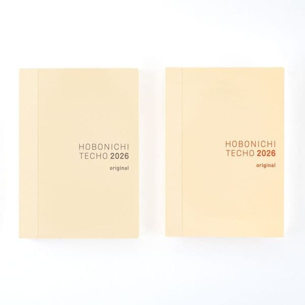 Hobonichi Techo - Japanese Original Book 2026 (A6) - Monday or Sunday Start