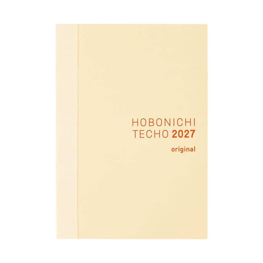 Hobonichi Techo - Japanese Original Book 2027 (A6) - Monday or Sunday Start