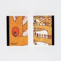 Hobonichi Techo - Papers - 100% ORANGE: Squirrel Appears