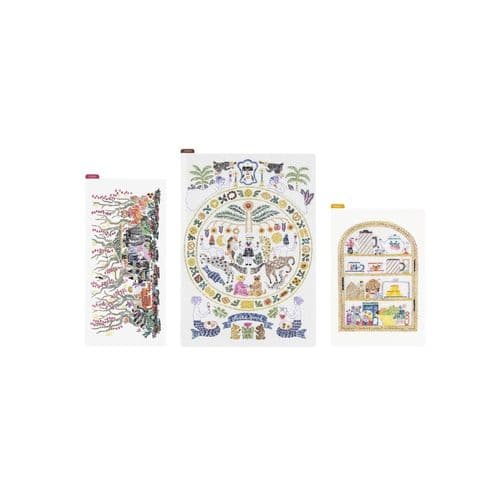 Hobonichi Techo - Pencil Board - Iyo Okumi: Happy Tea Time