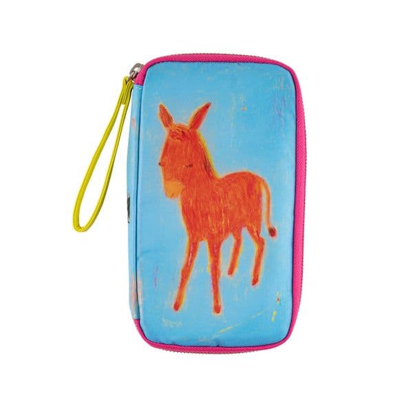 Hobonichi Techo - Small Drawer Pouch - (Ryoji Arai: I’ll listen to you anytime, says the donkey.)