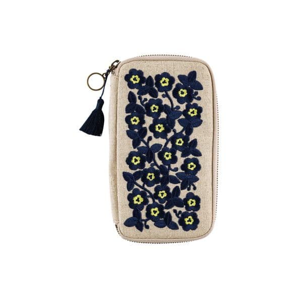 Hobonichi Techo - Small Drawer Pouch - Ukrainian Flowers