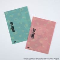 Hobonichi Techo - SPY x FAMILY: Hobonichi Clear Folder Set of 2 for A5 Size (SPY x FAMILY) Group 1