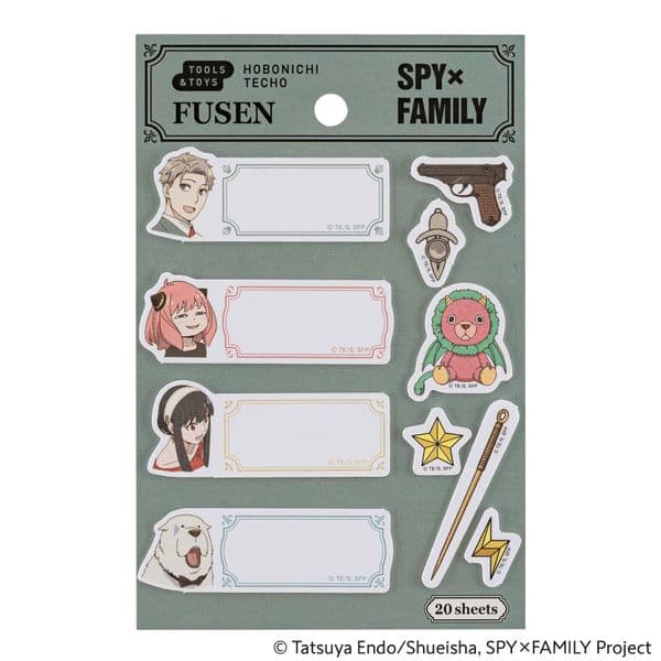 Hobonichi Techo - SPY x FAMILY: Sticky Notes Group 1