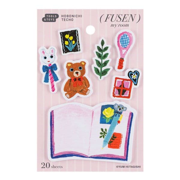 Hobonichi Techo - Sticky Note Tabs Yumi Kitagishi: My Room