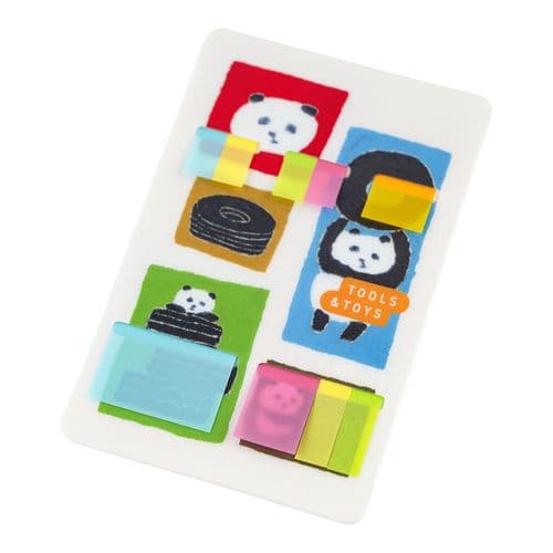 Hobonichi Techo - Translucent Sticky Notes - Jin Kitamura Love It (Panda)