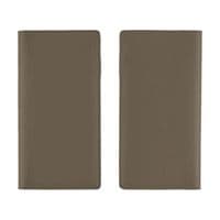 Hobonichi Techo - Weeks Cover - Leather Taught: Gray & Light Blue